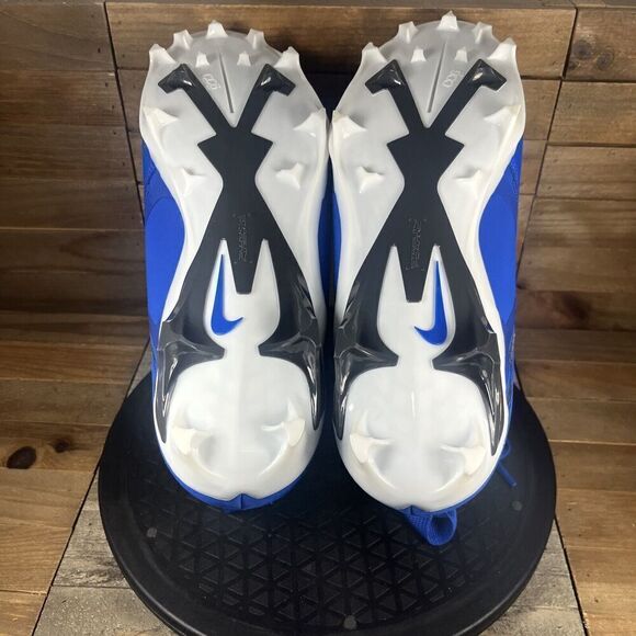 Nike Mens Alpha Menace Pro 3 Football Cleats Size 11.5 Royal Blue CT6649-414 NEW - Picture 9 of 12